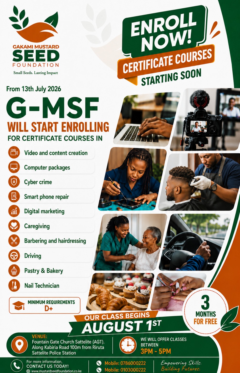 WE’RE HIRING TRAINERS! - July 18, 2026