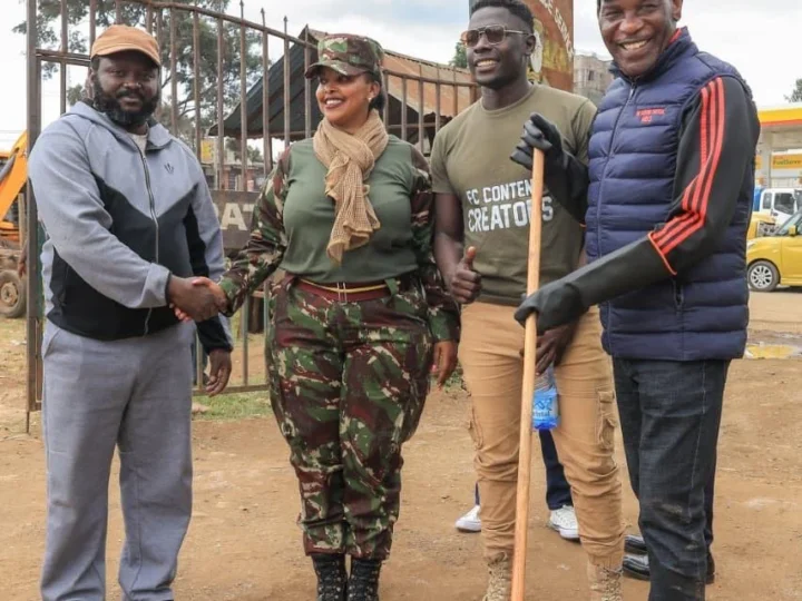 Clean-up Tree Planting, and Clearing of Drainage ahead of El Niño- Dagoretti – Photo 3