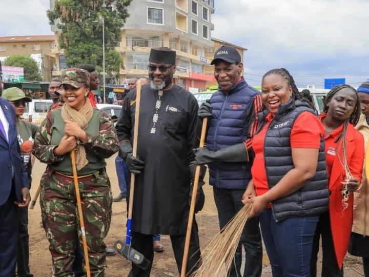 Clean-up Tree Planting, and Clearing of Drainage ahead of El Niño- Dagoretti – Photo 5