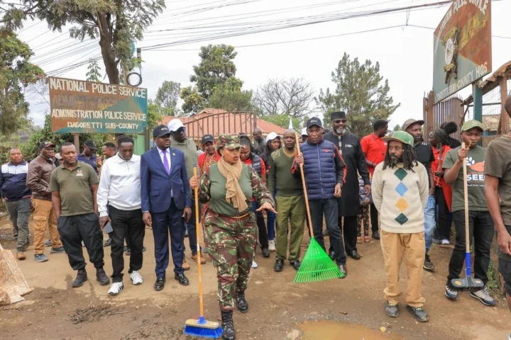Clean-up Tree Planting, and Clearing of Drainage ahead of El Niño- Dagoretti