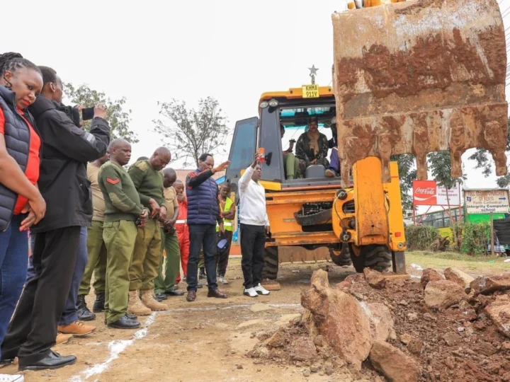 Clean-up Tree Planting, and Clearing of Drainage ahead of El Niño- Dagoretti – Photo 7